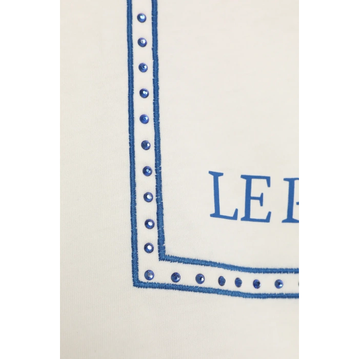 Quzu 25YTSH00504 T-Shirt Ekru