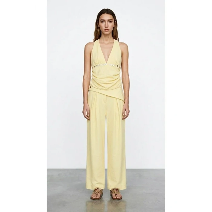 QUZU 26YBLZ02229 BLUZ SARI