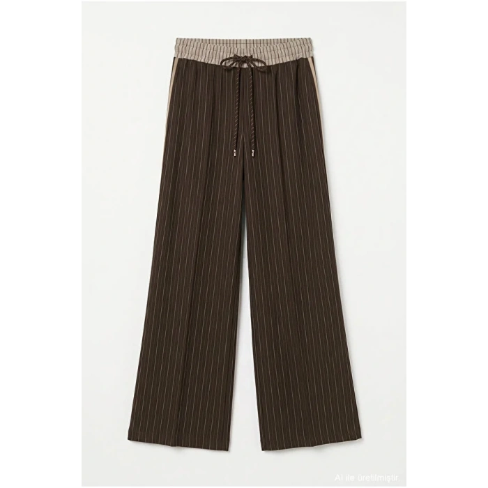 QUZU 27KPNT02643 PANTOLON KAHVERENGİ