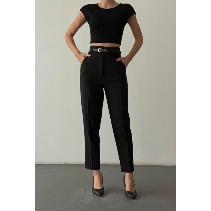QUZU26YPNT01612 PANTOLON SİYAH