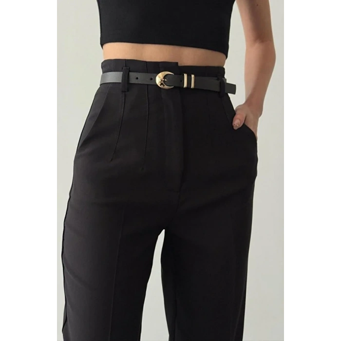 QUZU26YPNT01612 PANTOLON SİYAH