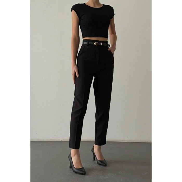 QUZU26YPNT01612 PANTOLON SİYAH