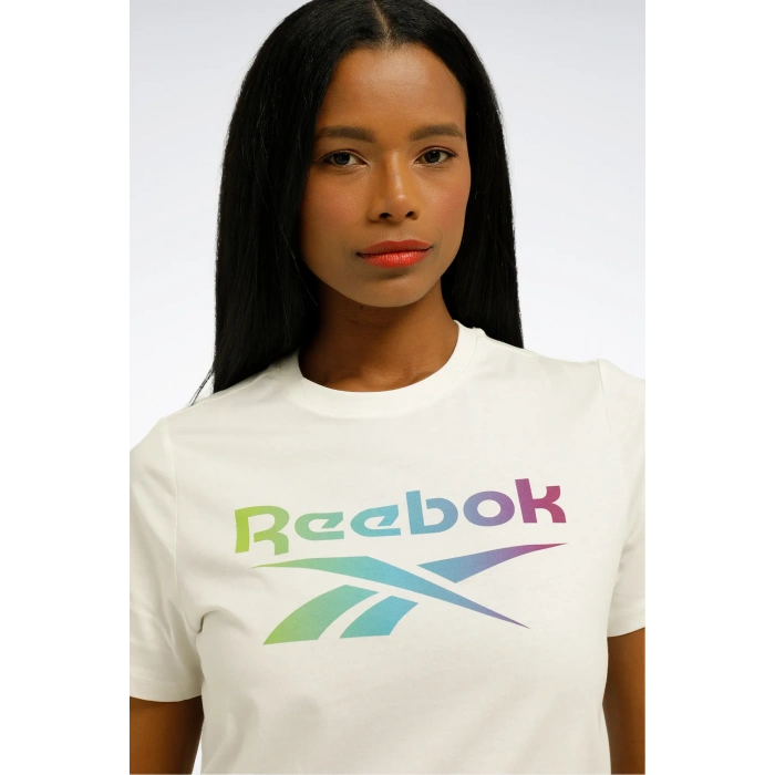 Reebok Gradient Graphic Tee T-Shirt Ekru
