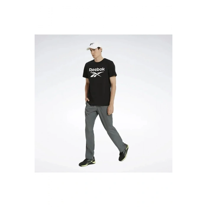 Reebok İndenty Big Logo T-Shirt Siyah