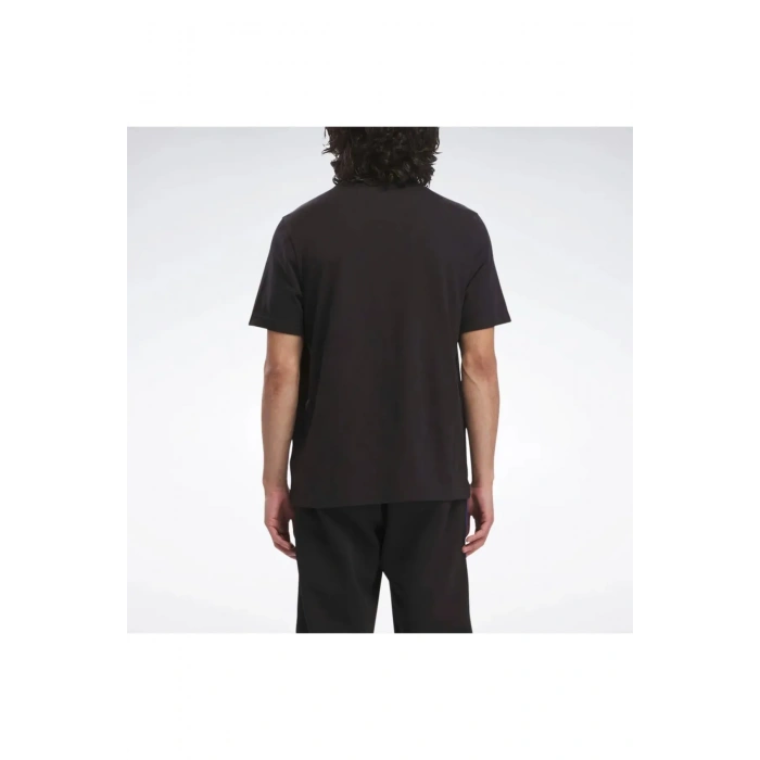 Reebok İndenty Big Logo T-Shirt Siyah