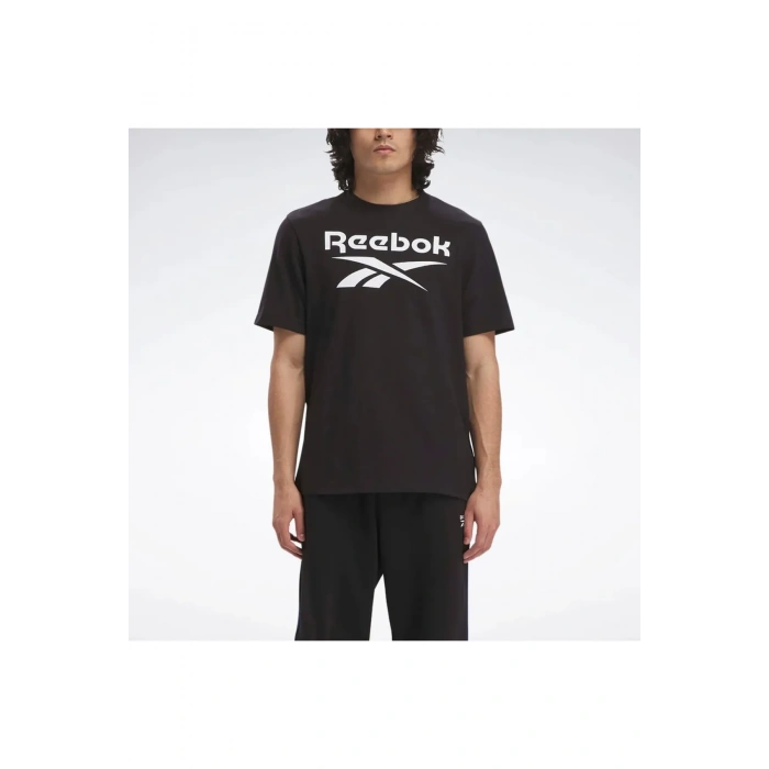 Reebok İndenty Big Logo T-Shirt Siyah