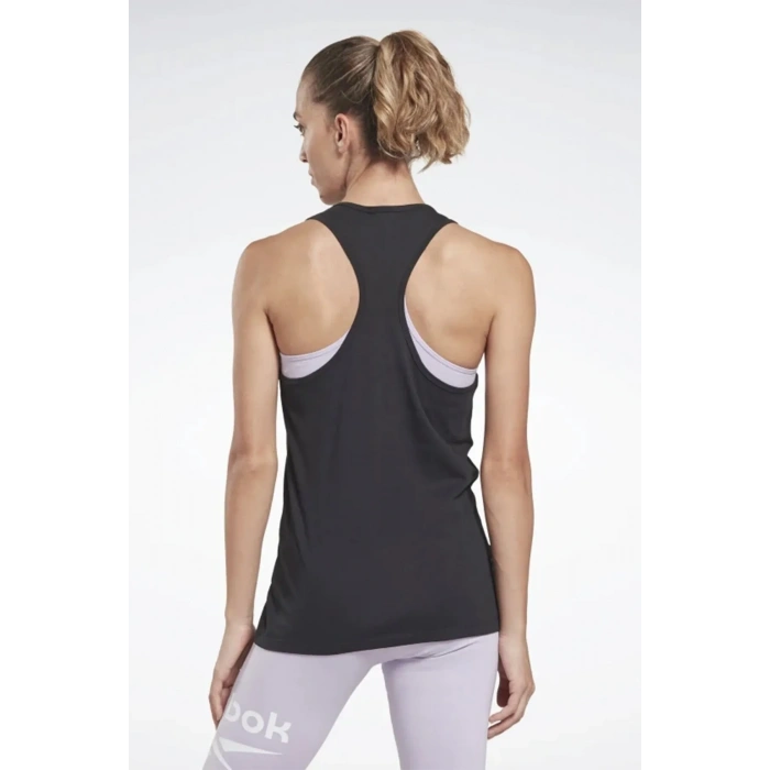 Reebok TE Graphic Tank Atlet Siyah