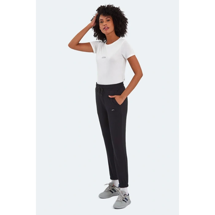 Slazanger Kino ST113PK085-500 Siyah Eşofman Alt