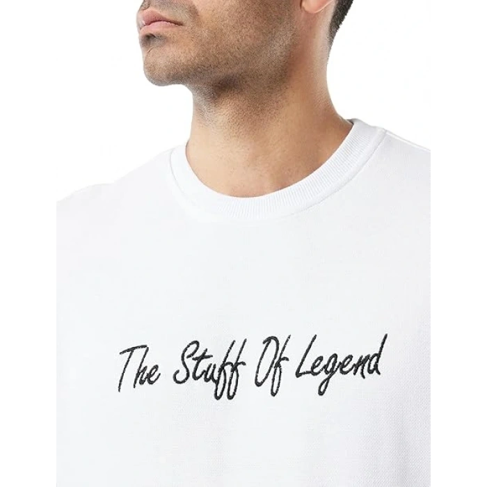 Slazenger Bar ST22WE103-000 Beyaz Sweatshirt