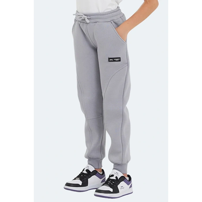 Slazenger Lavra STP24PC008-280 Taş Gri Eşofman Alt