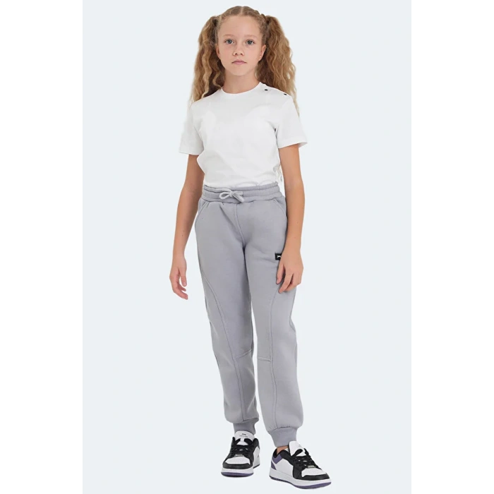 Slazenger Lavra STP24PC008-280 Taş Gri Eşofman Alt