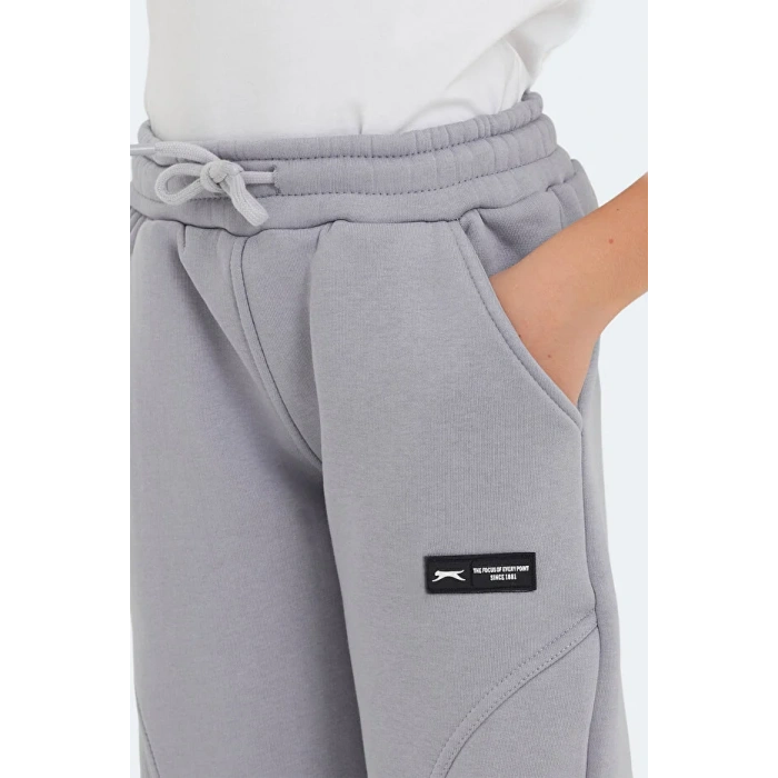 Slazenger Lavra STP24PC008-280 Taş Gri Eşofman Alt