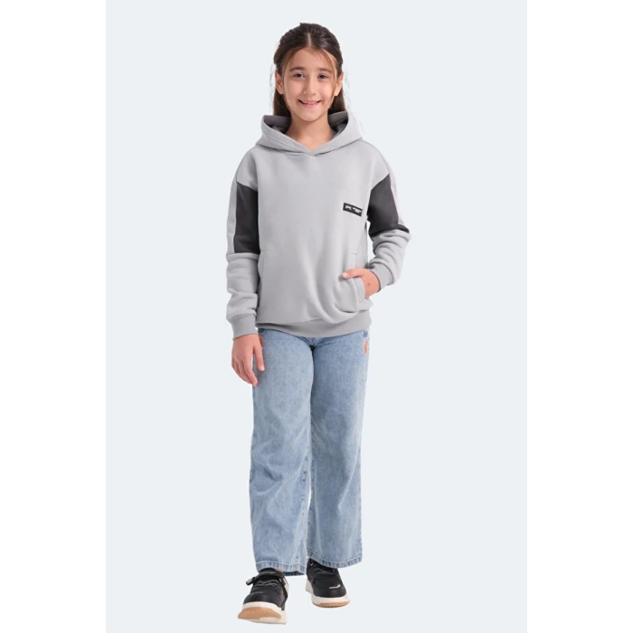 Slazenger Layne ST24WC006-235 Sweatshirt Gri