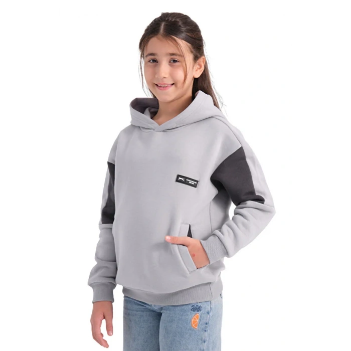 Slazenger Layne ST24WC006-235 Sweatshirt Gri