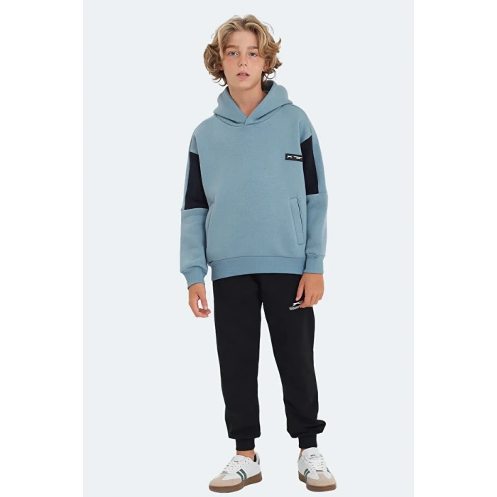 Slazenger Layne ST24WC006-414 Sweatshirt Mavi