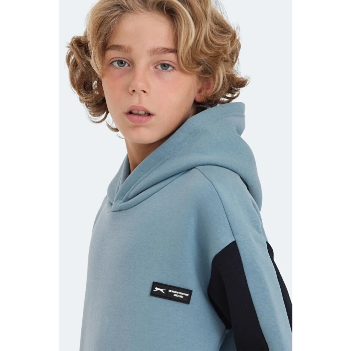 Slazenger Layne ST24WC006-414 Sweatshirt Mavi