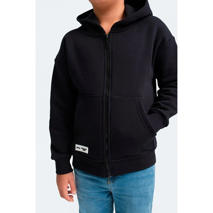 Slazenger Lekan ST24WC007-400 Lacivert Eşofman Üst Taş