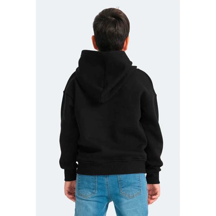 Slazenger Lekan ST24WC007-500 Eşofman Üst Siyah