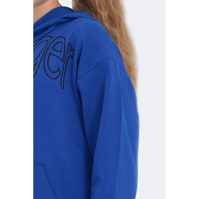 Slazenger LETTO ST24WC004-480 Sweat Mavi