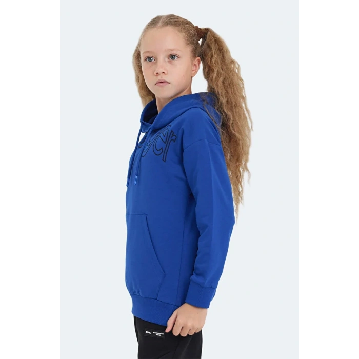 Slazenger LETTO ST24WC004-480 Sweat Mavi