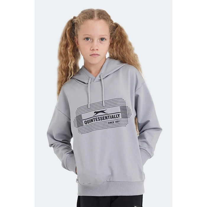 Slazenger Loya ST24WC003-280 Sweatshirt Gri