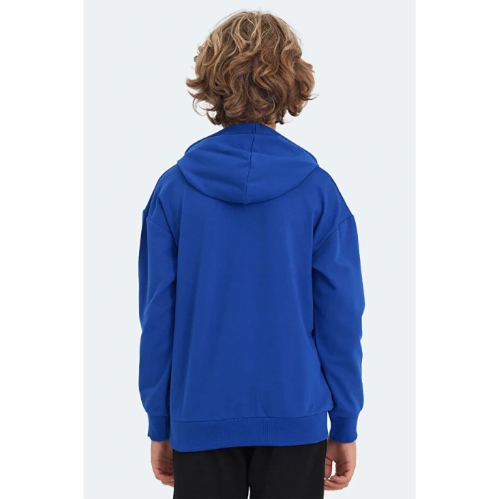 Slazenger Loya ST24WC003-480 Sweatshirt Mavi