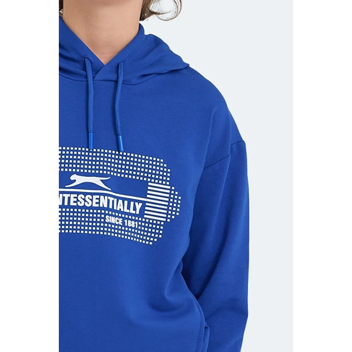 Slazenger Loya ST24WC003-480 Sweatshirt Mavi