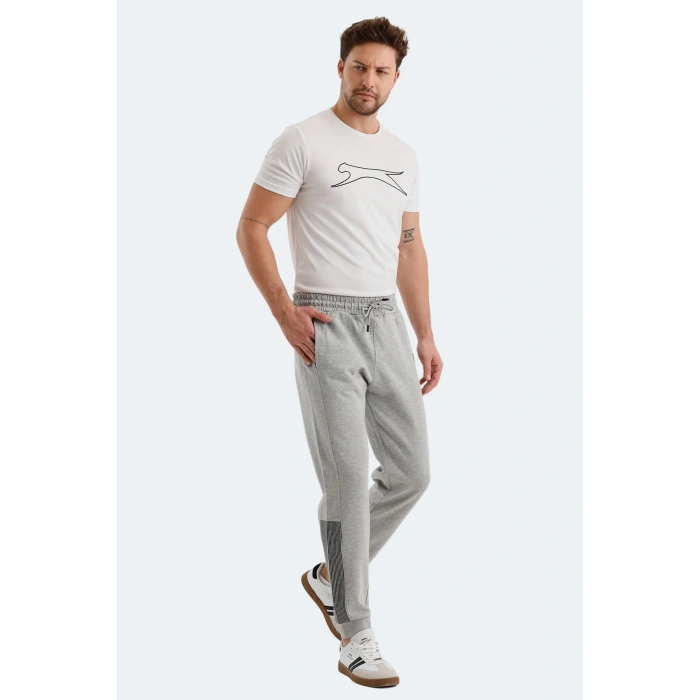 Slazenger Philo ST22PE221-200 Gri Eşofman Alt