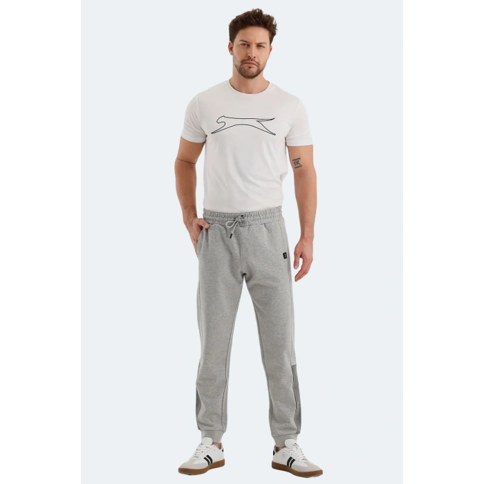 Slazenger Philo ST22PE221-200 Gri Eşofman Alt