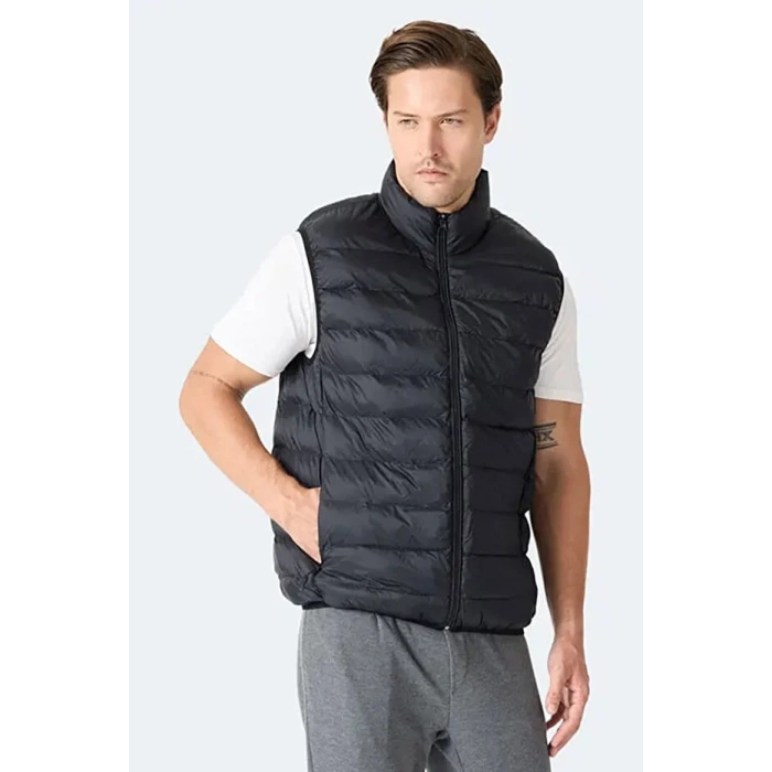 Slazenger ST25YE006-500 Helix Yelek Siyah