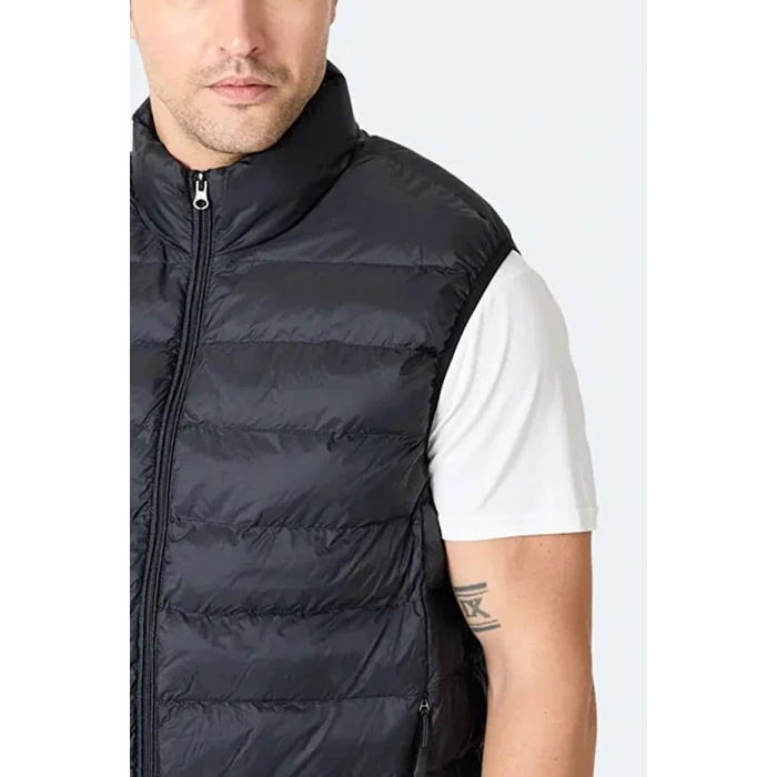 Slazenger ST25YE006-500 Helix Yelek Siyah