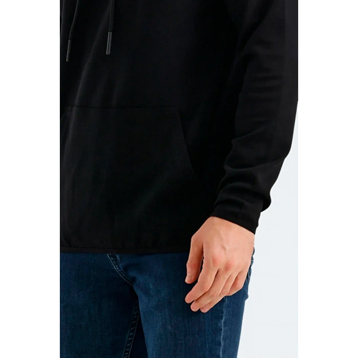 Slazenger Vadımır ST24WE058-500 Siyah Sweatshirt