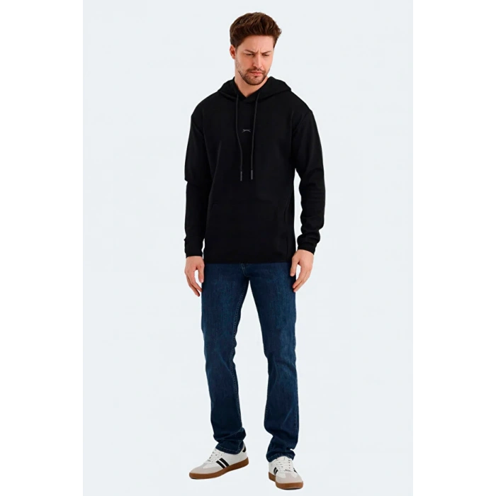Slazenger Vadımır ST24WE058-500 Siyah Sweatshirt