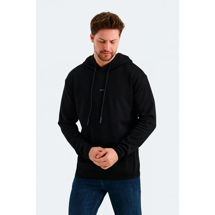 Slazenger Vadımır ST24WE058-500 Siyah Sweatshirt