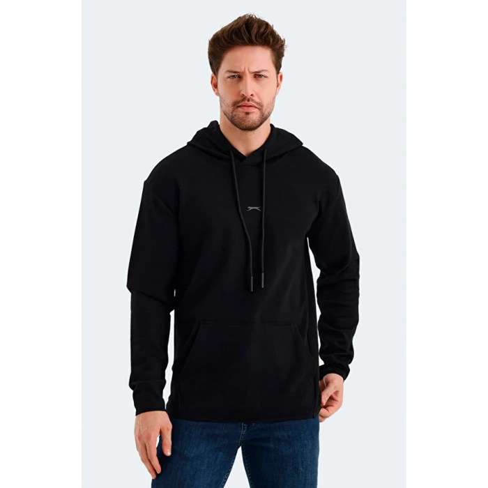 Slazenger Vadımır ST24WE058-500 Siyah Sweatshirt