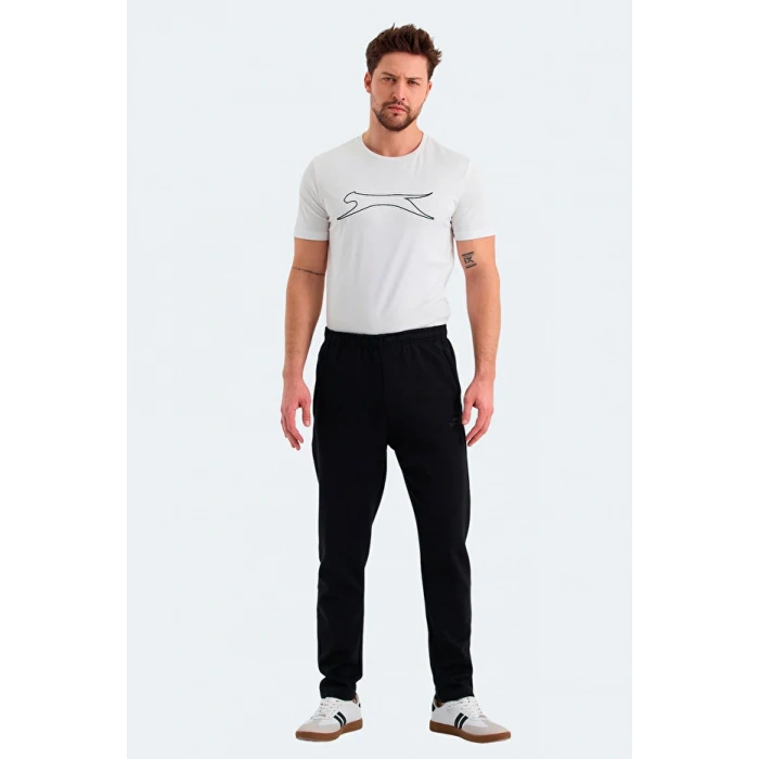 Slazenger Valdis ST24PE34-500 Siyah Eşofman Alt