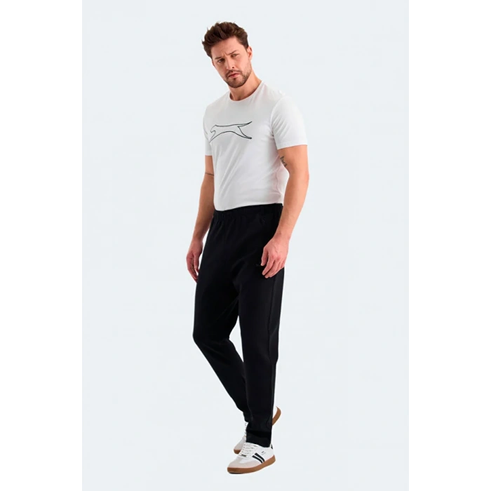 Slazenger Valdis ST24PE34-500 Siyah Eşofman Alt