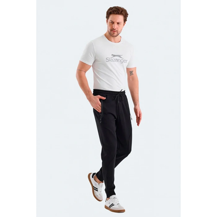 Slazenger Varuna ST24PE048-500 Siyah Eşofman Alt