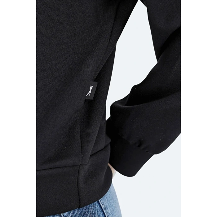 Slazenger Vidal ST24WK009-500 Sweat Siyah