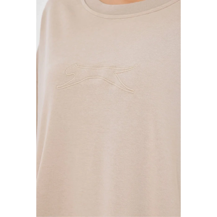 Slazenger Vikenti SW ST24WK037-120 Bej Sweatshirt