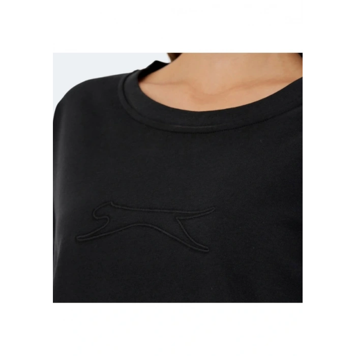 Slazenger Vikenti SW ST24WK037-500 Siyah Sweatshirt