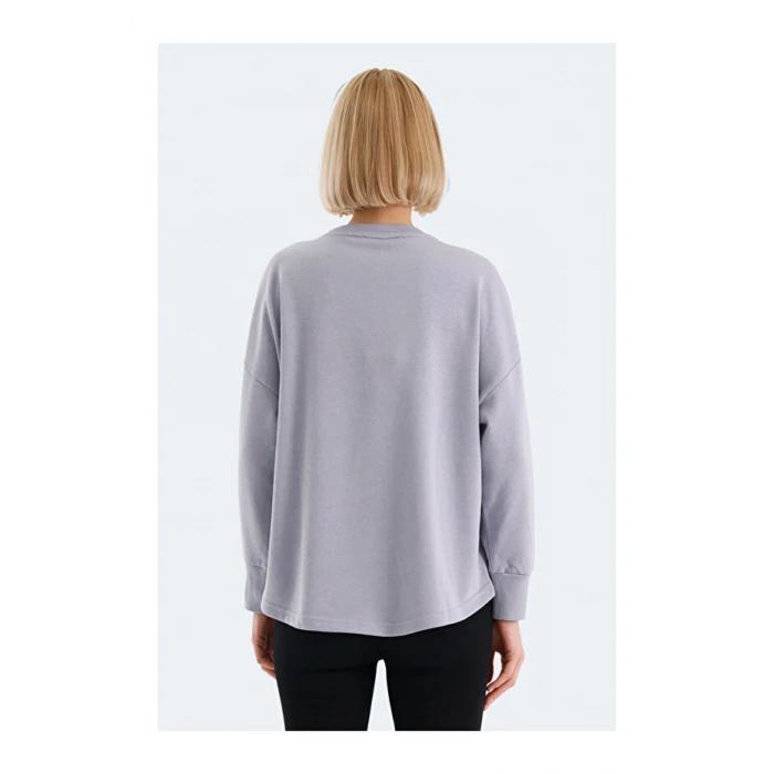 Slazenger Vital ST24WK025-680 Lila Sweatshirt