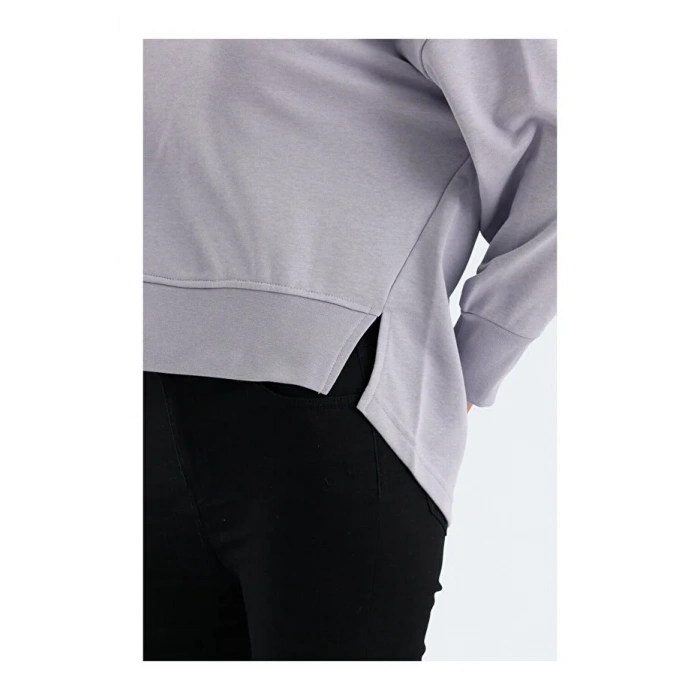 Slazenger Vital ST24WK025-680 Lila Sweatshirt