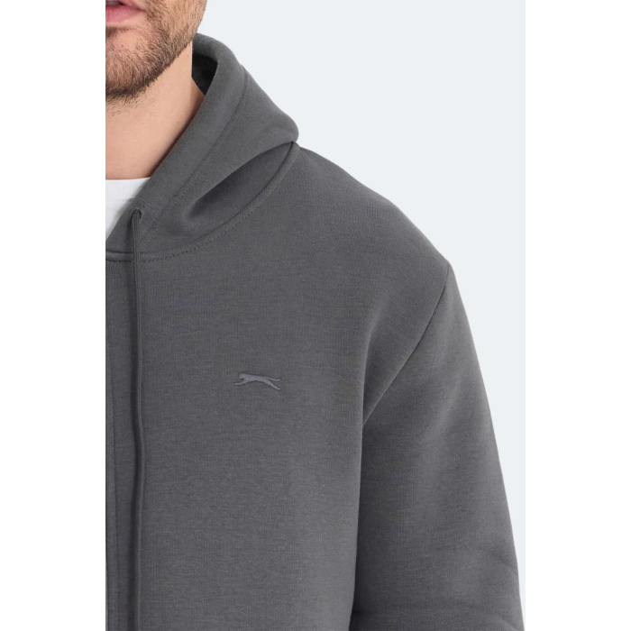 Slazenger Vonda ST24WE045-230 Füme Kapşonlu Üst