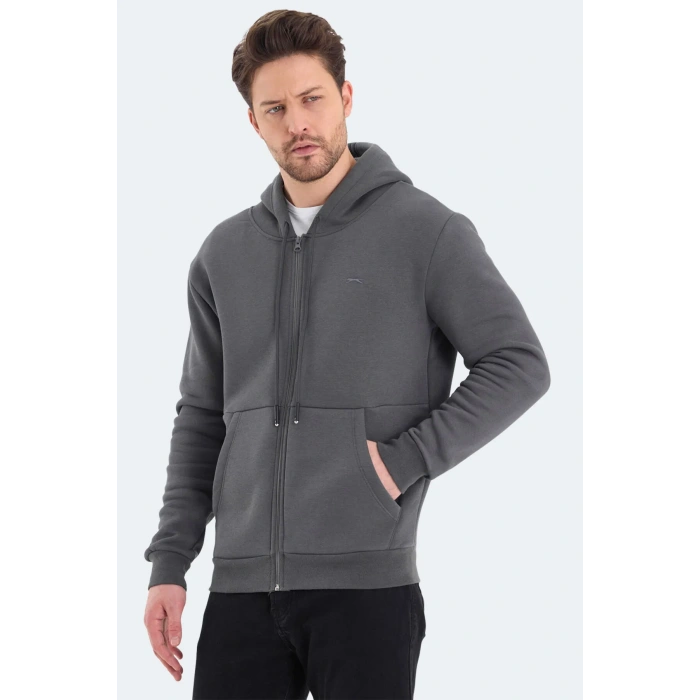 Slazenger Vonda ST24WE045-230 Füme Kapşonlu Üst