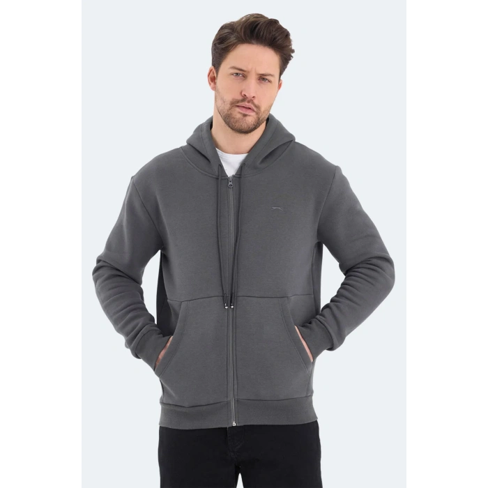 Slazenger Vonda ST24WE045-230 Füme Kapşonlu Üst