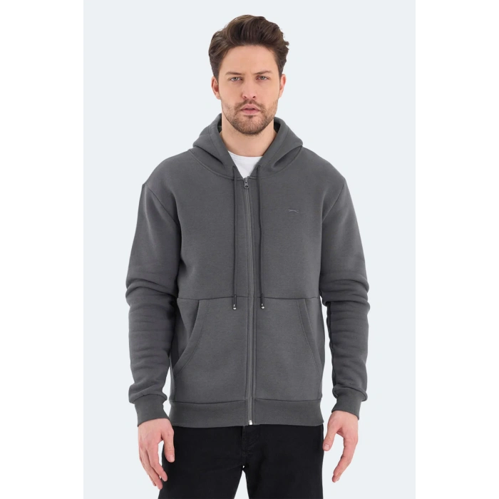 Slazenger Vonda ST24WE045-230 Füme Kapşonlu Üst