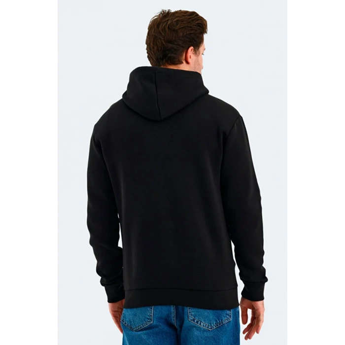 Slazenger Vonda ST24WE045-500 Siyah Kapşonlu Üst