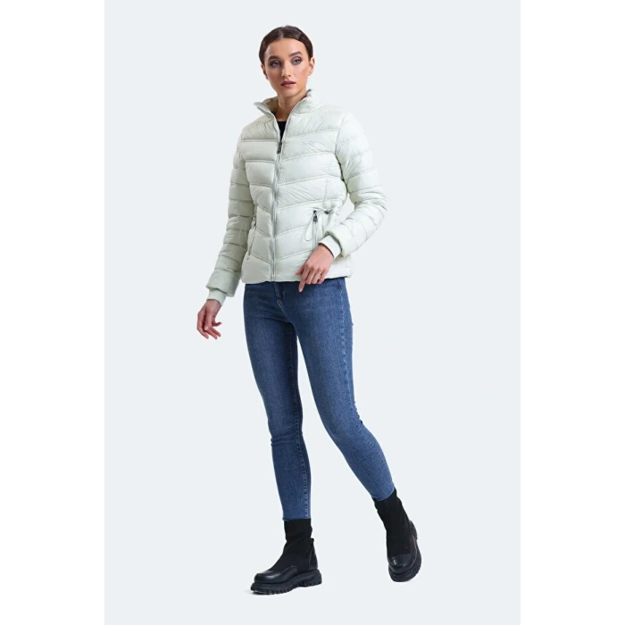 Slazenger Wave ST23JK040-000 Mont Beyaz