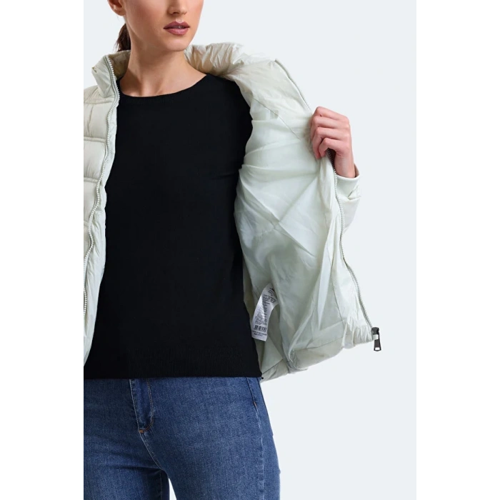 Slazenger Wave ST23JK040-000 Mont Beyaz